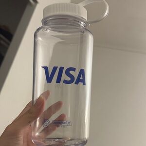 Visa Clear Water bottle